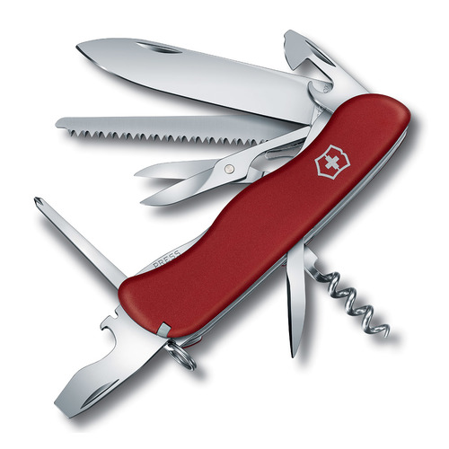 

Складной нож Victorinox OUTRIDER, функций: 14, 111мм, красный [0.8513], OUTRIDER