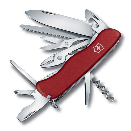 Складной нож VICTORINOX HERCULES, 18 функций, 111мм, красный швейцарский нож victorinox hercules 0 9043 111 мм 18 функций красный