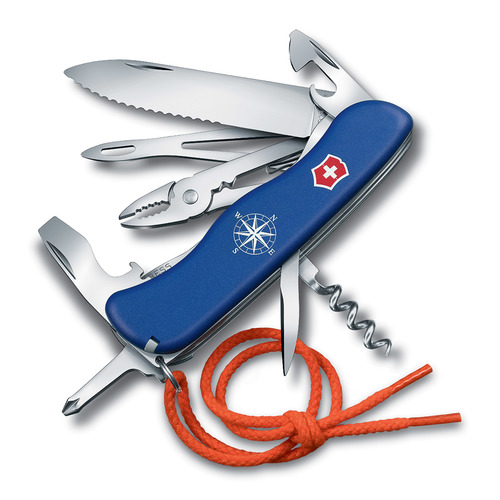 

Складной нож Victorinox SKIPPER, функций: 18, 111мм, синий [0.8593.2w], SKIPPER