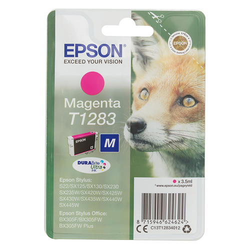 

Картридж Epson T1283, пурпурный / C13T12834012, T1283