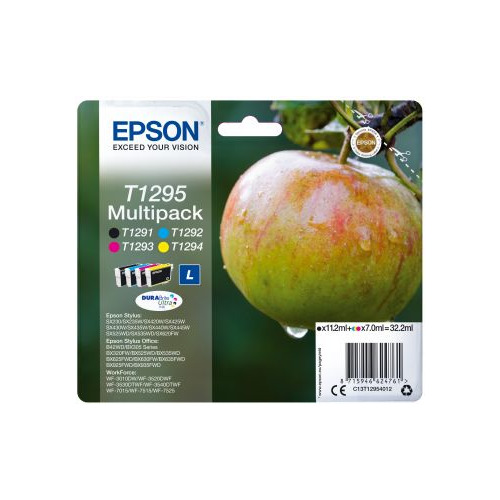 

Картридж Epson T1295, 4 цвета / C13T12954012, T1295