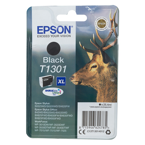 

Картридж Epson T1301, черный / C13T13014012, T1301