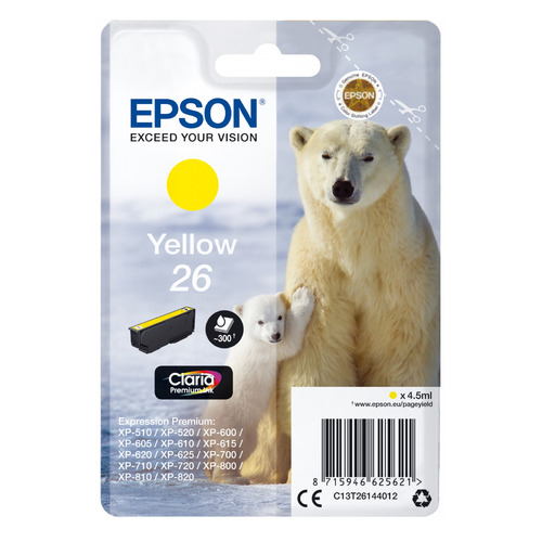 

Картридж Epson T2614, желтый / C13T26144012, T2614