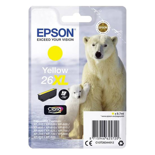 

Картридж EPSON T2634, желтый / C13T26344012, T2634