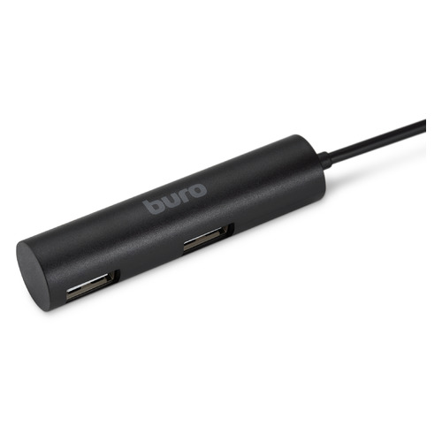 

Хаб (разветвитель) Buro BU-HUB4-0.5R-U2.0, черный, BU-HUB4-0.5R-U2.0