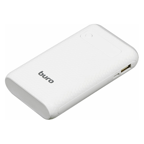 фото Внешний аккумулятор (power bank) buro rc-7500a-w, 7500мaч, белый