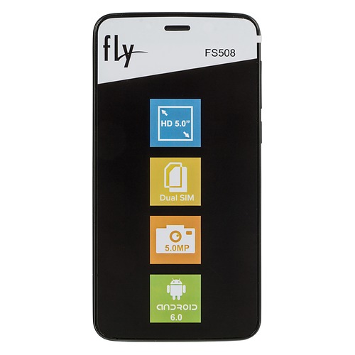 

Смартфон FLY Cirrus 6 FS508, черный