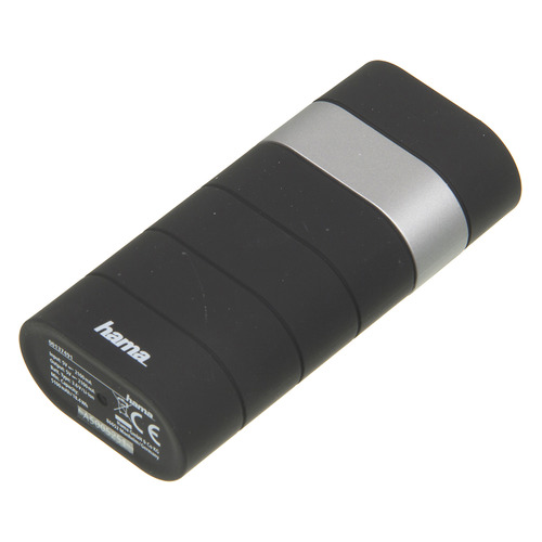 

Внешний аккумулятор (Power Bank) HAMA Joy, 5200мAч, черный [00137491]