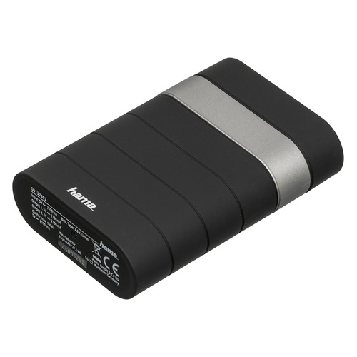 

Внешний аккумулятор (Power Bank) HAMA Joy, 7800мAч, черный [00137492]