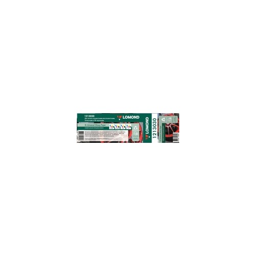 

Бумага Lomond Solvent 1213030 50" 1270мм-50м/200г/м2/белый глянцевое для сольвентной/латексной/УФ пе
