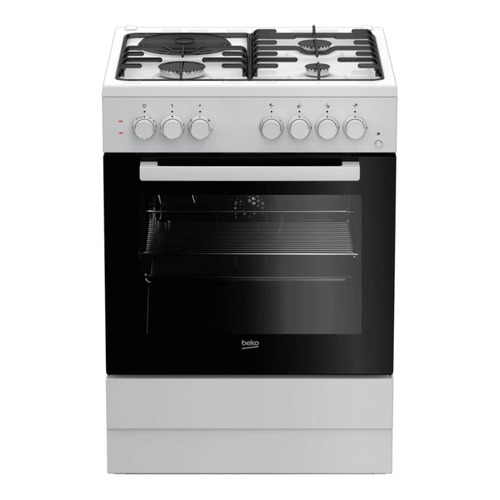 фото Электрическая плита beko fse63110dw, эмаль, белый