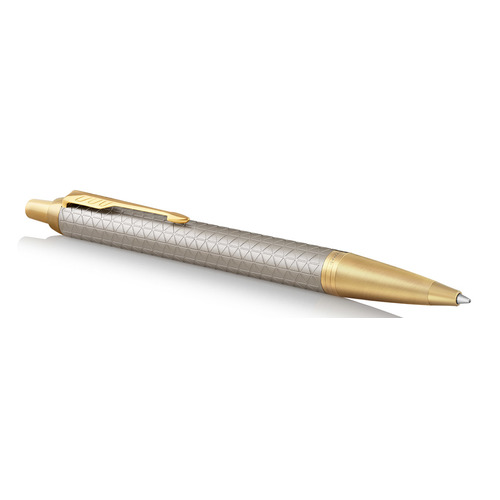 

Ручка шариков. Parker IM Premium K323 (1931687) Grey GT M синие подар.кор., K323