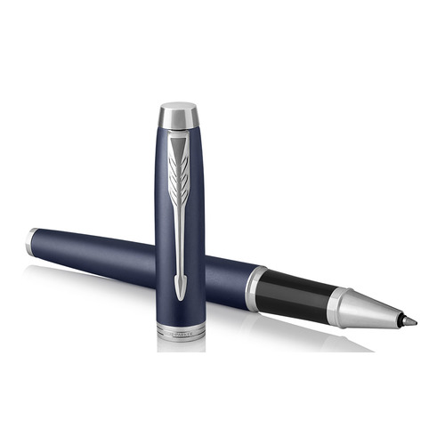 

Ручка роллерн. Parker IM Core T321 (1931661) Matte Blue CT F черные подар.кор., T321