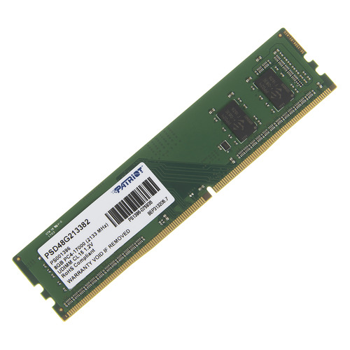 фото Модуль памяти patriot signature psd48g213382 ddr4 - 8гб 2133, dimm, ret