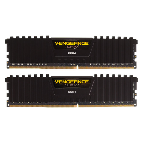 фото Модуль памяти corsair vengeance lpx cmk16gx4m2z2400c16 ddr4 - 2x 8гб 2400, dimm, ret