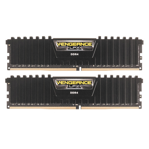 фото Модуль памяти corsair vengeance lpx cmk16gx4m2z2666c16 ddr4 - 2x 8гб 2666, dimm, ret