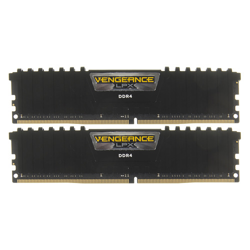 фото Модуль памяти corsair vengeance lpx cmk32gx4m2z2400c16 ddr4 - 2x 16гб 2400, dimm, ret