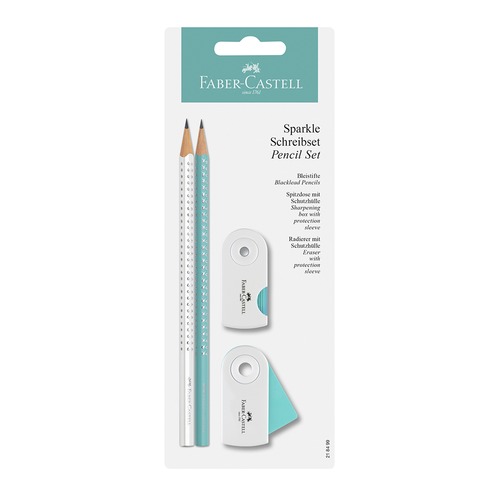 

Карандаш чернографит. Faber-Castell Sparkle 218499 точ./ласт. блистер (2шт)
