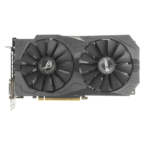 

Видеокарта ASUS AMD Radeon RX 570 , ROG-STRIX-RX570-O4G-GAMING, 4Гб, GDDR5, OC, Ret