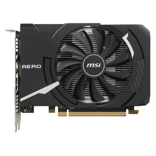 фото Видеокарта msi amd radeon rx 550 , radeon rx 550 aero itx 2g oc, 2гб, gddr5, oc, ret