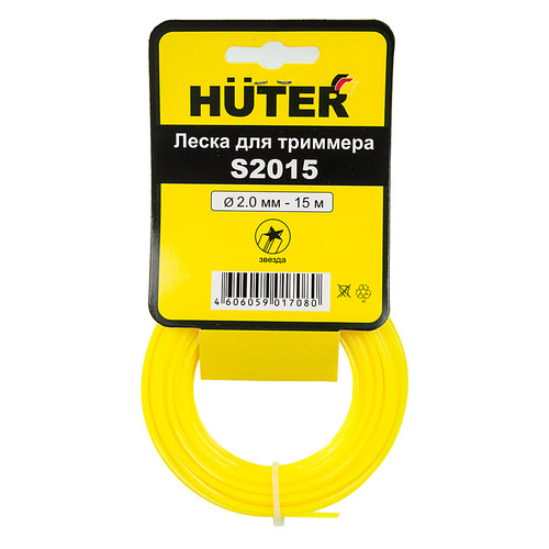 

Леска для садовых триммеров Huter S2015, 2мм, 15м [71/1/10], S2015