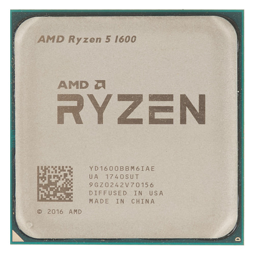 фото Процессор amd ryzen 5 1600, socketam4, oem [yd1600bbm6iae]