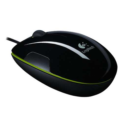 

Мышь LOGITECH M150, лазерная, проводная, USB, черный и зеленый [910-003743]