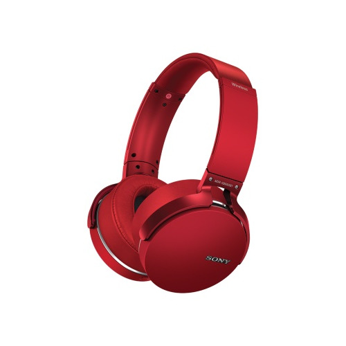 фото Наушники sony mdr-xb950b1, bluetooth, накладные, красный [mdrxb950b1r.e]