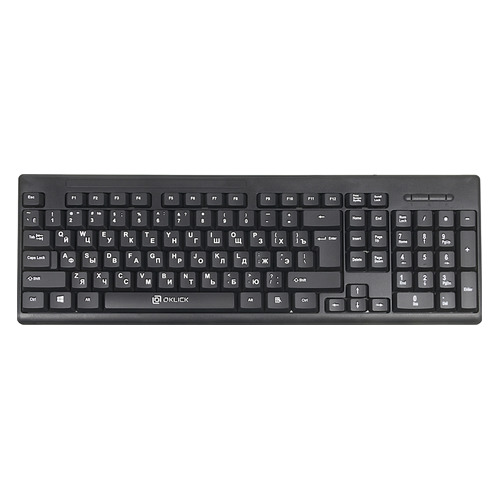 

Клавиатура OKLICK 110M, USB, черный