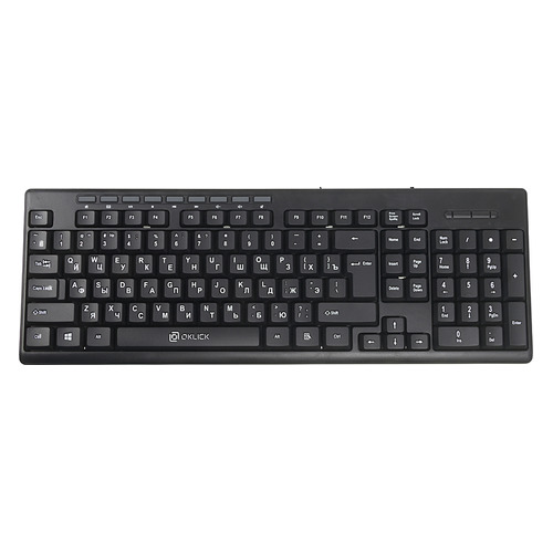 

Клавиатура OKLICK 310M, USB, черный, 310M