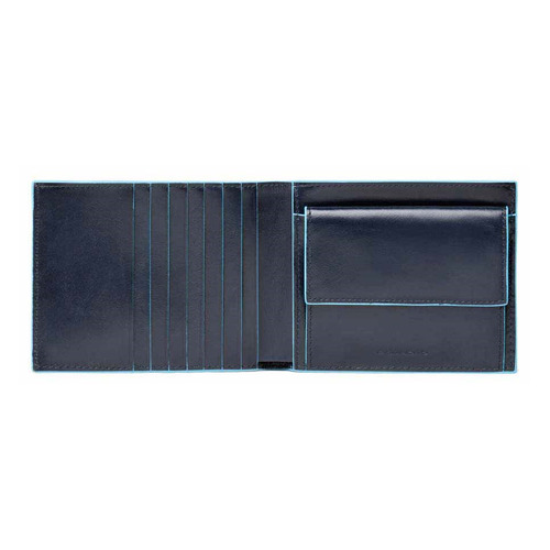 

Кошелек мужской Piquadro Blue Square PU1239B2R/BLU2 синий натур.кожа