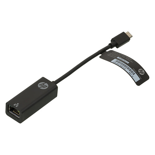 

Переходник HP USB Type C-RJ45 черный (V8Y76AA)