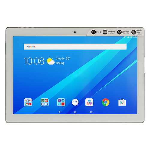 

Планшет LENOVO Tab 4 TB-X304L, 2GB, 16GB, 3G, 4G, Android 7.0 белый [za2k0082ru]