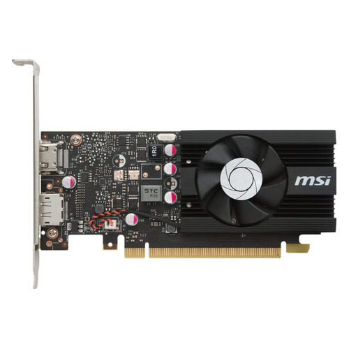 

Видеокарта MSI nVidia GeForce GT 1030 , GT 1030 2G LP OC, 2ГБ, GDDR5, Low Profile, OC, Ret, GeForce GT 1030