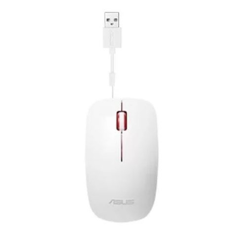 фото Мышь asus ut300, оптическая, проводная, usb, белый [90xb0460-bmu020]