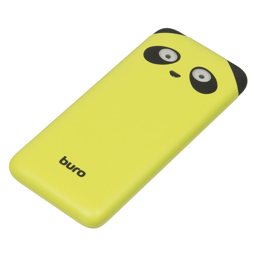 фото Внешний аккумулятор (power bank) buro ra-10000pd-gn panda, 10000мaч, лайм