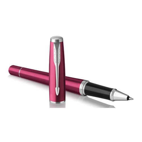 

Ручка роллер Parker Urban Core T309 (1931590) Vibrant Magenta CT F черные чернила подар.кор.