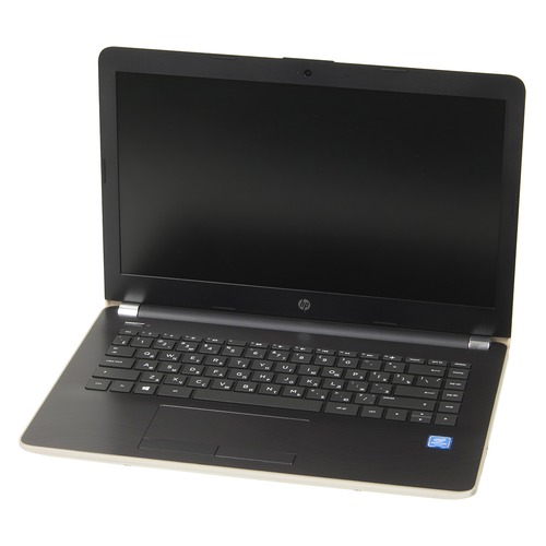 

Ноутбук HP 14-bs011ur, 14", Intel Pentium N3710 1.6ГГц, 4Гб, 500Гб, Intel HD Graphics 405, Windows 10, 1ZJ56EA, золотистый