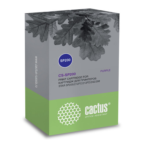

Картридж Cactus CS-SP200, фиолетовый / 12.7мм, 3м ( CS-SP200, CS-SP200