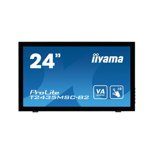 

Монитор Iiyama ProLite T2435MSC-B2 24", черный, T2435MSC-B2