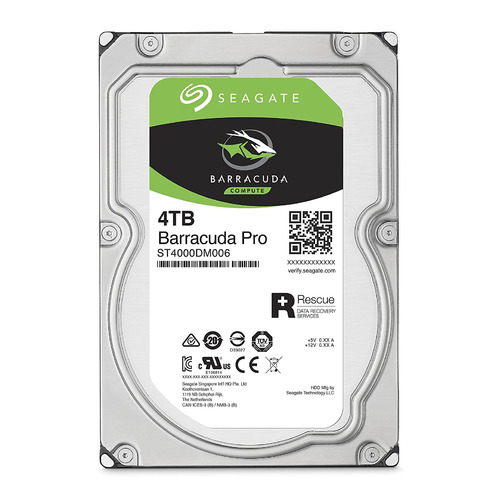 

Жесткий диск SEAGATE Barracuda Pro ST4000DM006, 4Тб, HDD, SATA III, 3.5"