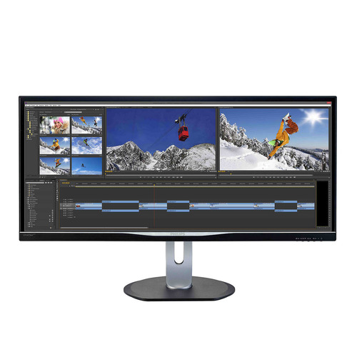 фото Монитор philips bdm3470up (00/01) 34", черный