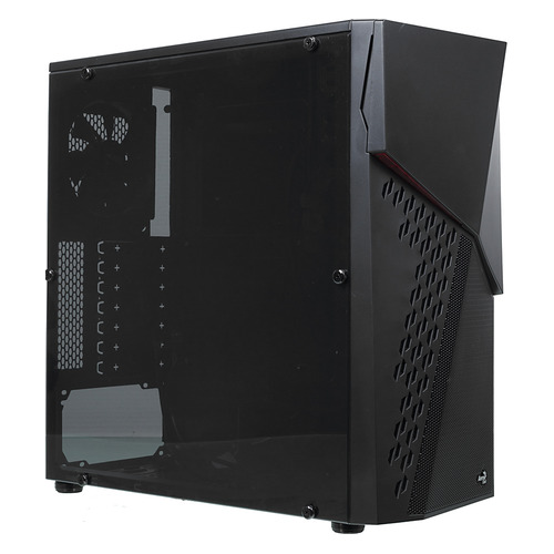 

Корпус ATX AEROCOOL CyberX Advance, Midi-Tower, без БП, черный