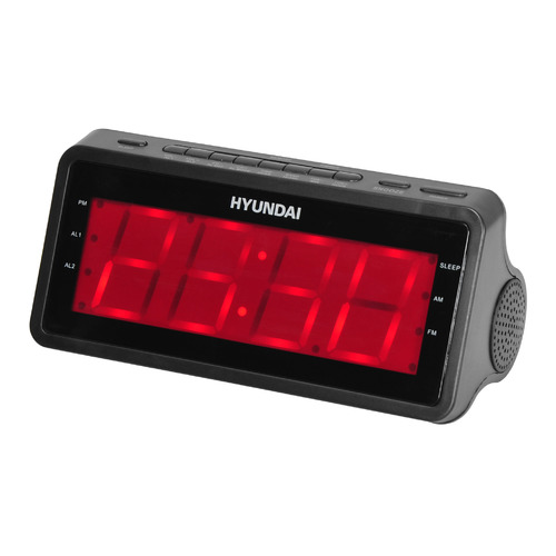 

Радиобудильник Hyundai H-RCL140, черный, H-RCL140