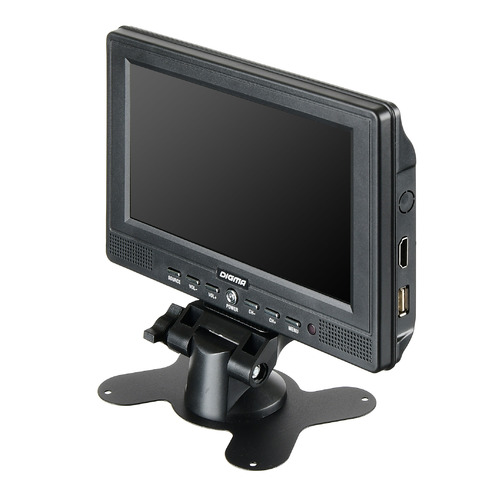 

Автомобильный портативный телевизор Digma DCL-720, Черный, DCL-720