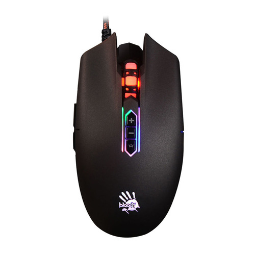 

Мышь A4TECH Bloody Q80, игровая, оптическая, проводная, USB, черный [q80 black], Q80