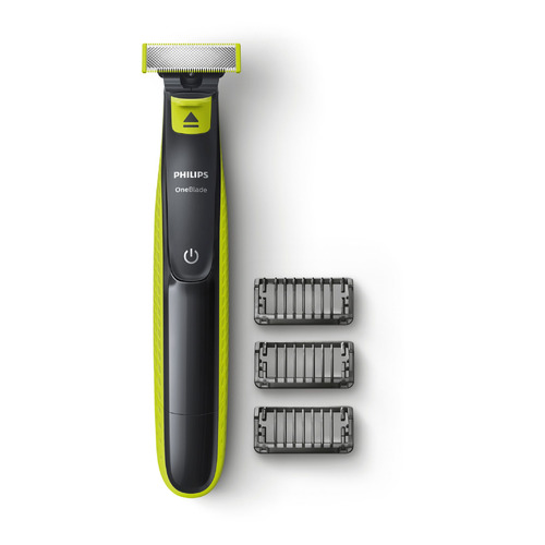 

Триммер Philips OneBlade QP2520/20 черный/салатовый, QP2520/20