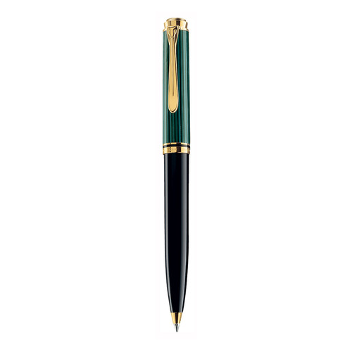 

Ручка шариков. Pelikan Souveraen K 600 (PL980086) черный/зеленый M черные подар.кор., K 600