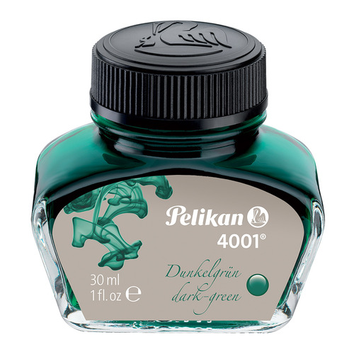 

Флакон с чернилами Pelikan INK 4001 78 (PL300056) темно-зеленые чернила 30мл для ручек перьевых, 78