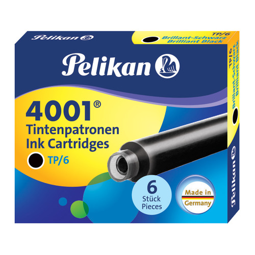 

Картридж Pelikan INK 4001 TP/6 (PL301218) Brilliant Black чернила (6шт), TP/6